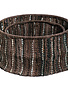 Brown Leather Storage Baskets Set of 2