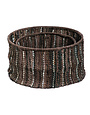 Brown Leather Storage Baskets Set of 2