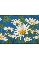 Daisies Indoor/Outdoor Accent Rug 42" x 42"