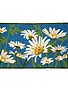 Daisies Indoor/Outdoor Accent Rug 42" x 42"