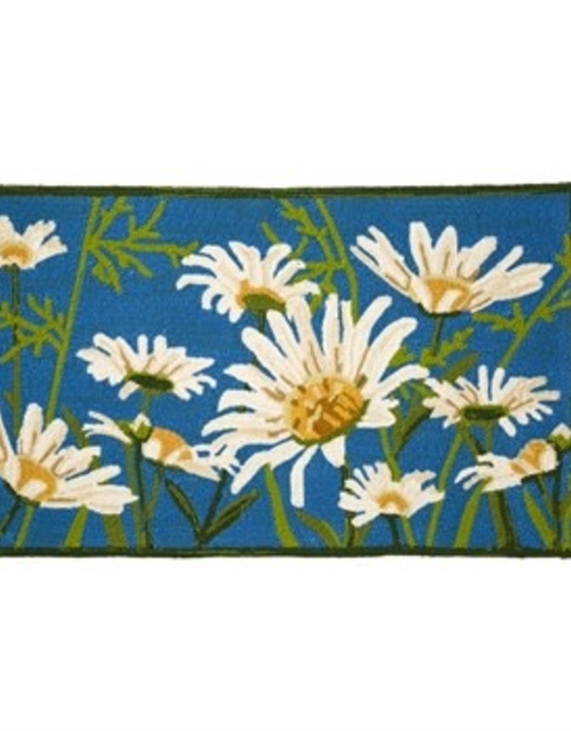 Daisies Indoor/Outdoor Accent Rug 42" x 42"