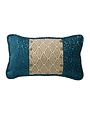 IKAT & LEOPARD ACCENT PILLOW 10X16