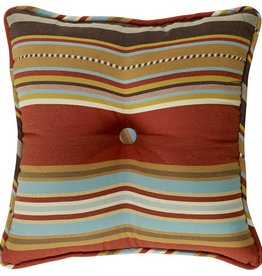 STRIPED TUFTED PILLOW