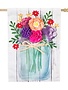 Mason Jar Bouquet Flag