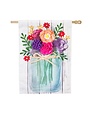 Mason Jar Bouquet Flag