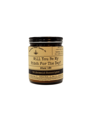 Malicious women Candle Will you Be My bitch for The Day