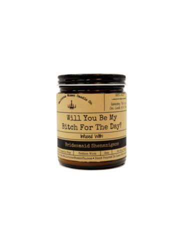 Malicious women Candle Will you Be My bitch for The Day