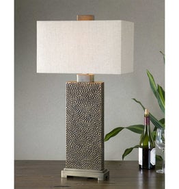 Uttermost Canfield One Light Table Lamp in Coffee Bronze