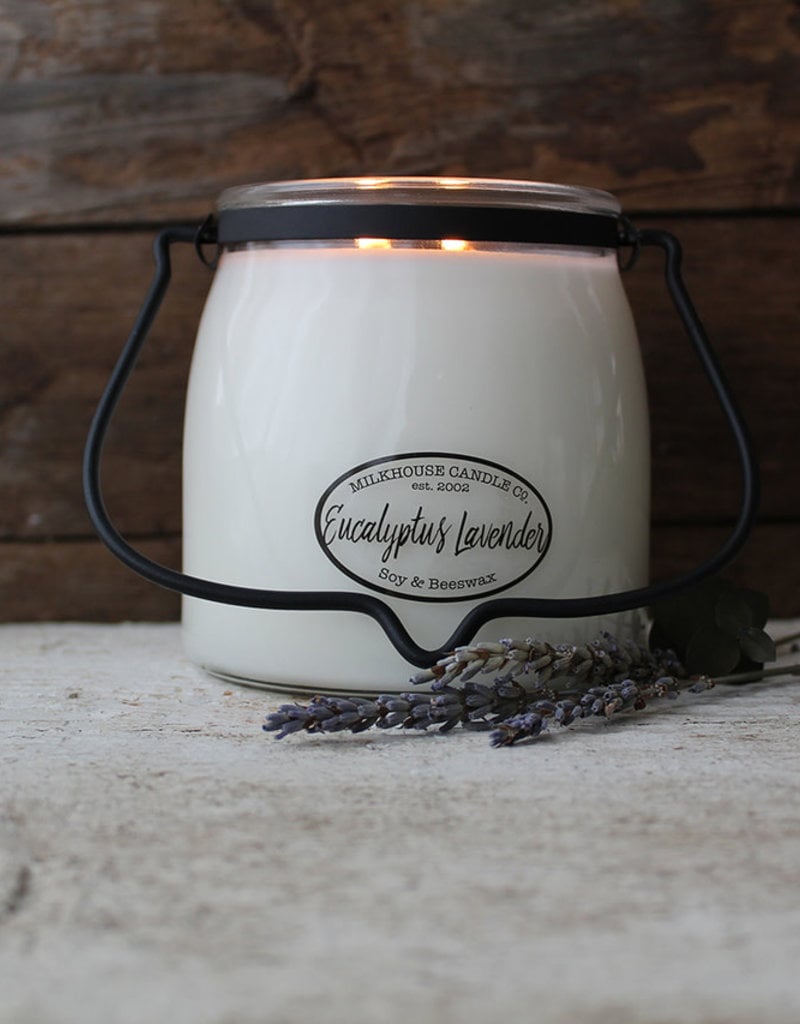 Butter Jar 16oz Eucalyptus Lavender