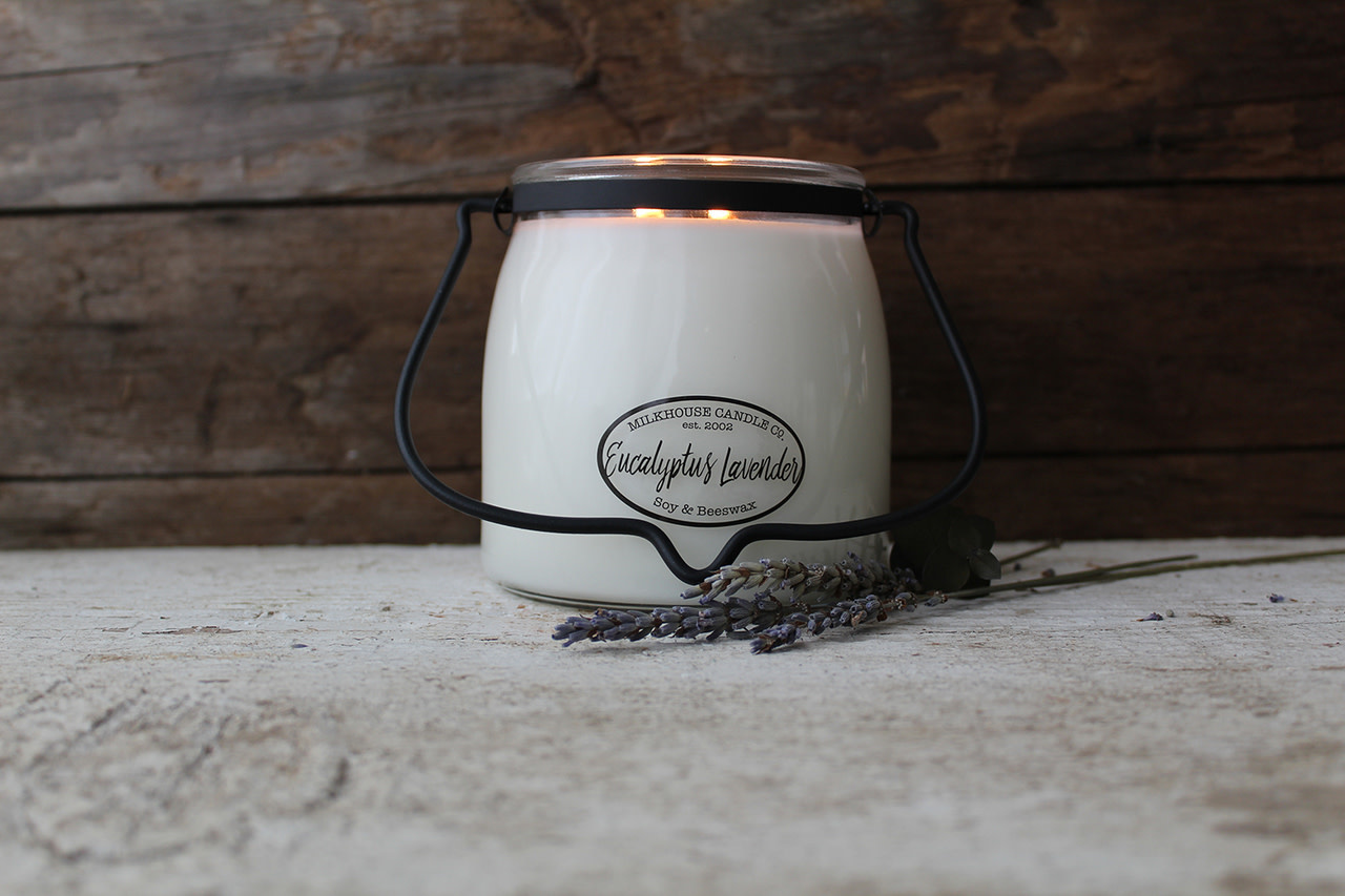 Butter Jar 16 oz Eucalyptus Lavender