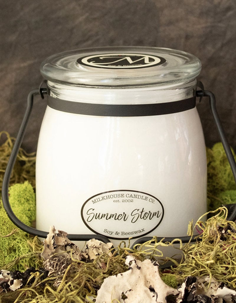 Butter Jar 16 oz Summer Storm