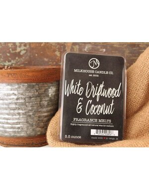 Large Fragrance Melts White Driftwood and Coconut