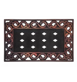 Variegated Scroll Sassafras Mat Tray