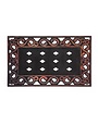 Variegated Scroll Sassafras Mat Tray