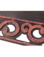 Variegated Scroll Sassafras Mat Tray