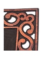 Variegated Scroll Sassafras Mat Tray