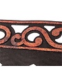 Variegated Scroll Sassafras Mat Tray