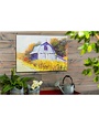 Barn "Change of the Seasons" Outdoor Canvas 24" x 36"