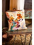 Jardin Deer Hooked Indoor/Outdoor Pillow, 18"x18"