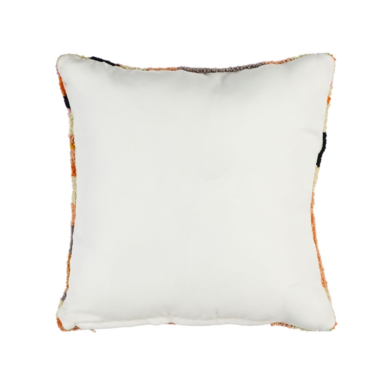 Jardin Deer Hooked Indoor/Outdoor Pillow, 18"x18"