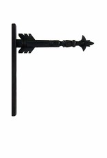 17.5 Inch Black Wood Arrow Holder