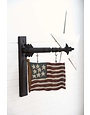 17.5 Inch Black Wood Arrow Holder