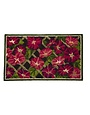 Indoor/Outdoor Hooked Rug, Morning Glory 42"x24"