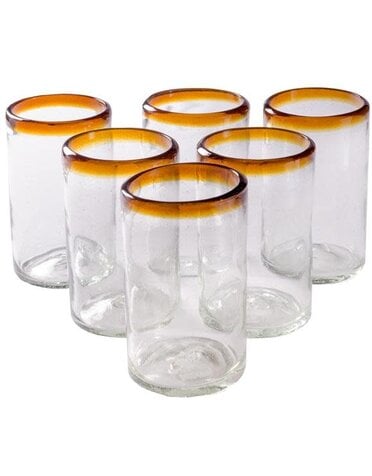 Tumbler 16oz. (Amber Rim)
