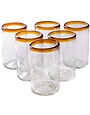 Tumbler 16oz. (Amber Rim)