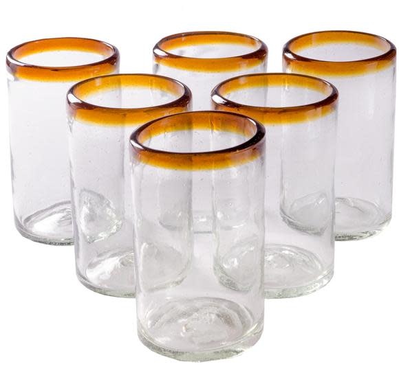 Tumbler 16oz. (Amber Rim)