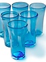Lily Glass (Solid Turquoise) 14oz