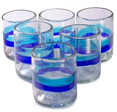 All Purpose Banded Turq/Cobalt Cabo 12oz