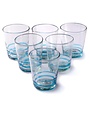 Turquoise Serpentine Glass (Short Tumbler)