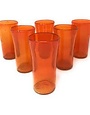 Lily Glass (Solid Orange) 14oz