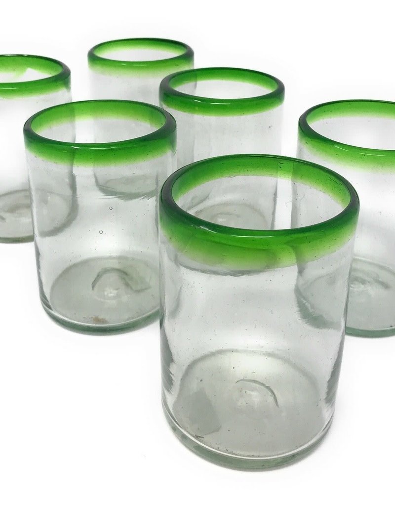 Tumbler (Green Rim) 16oz