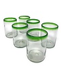 Tumbler (Green Rim) 16oz