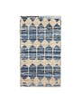 Hand Woven Jute and Cotton and Chindi Rug 3'x5'