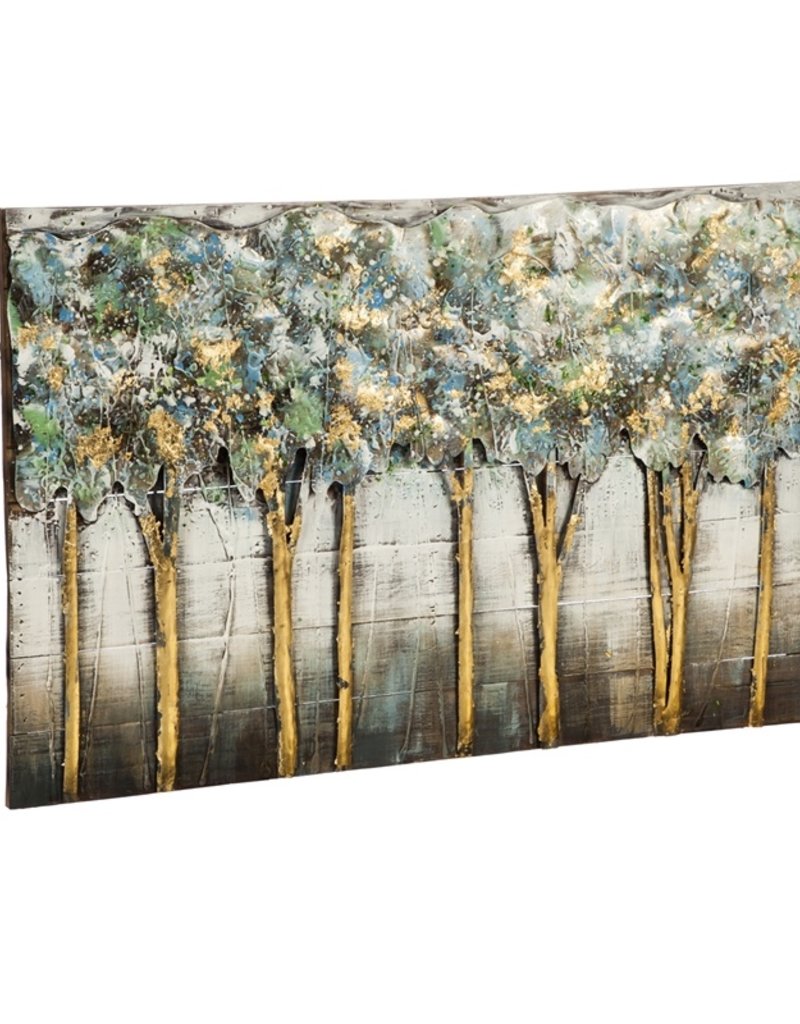 Handcrafted Trees 3D Metal Wall décor