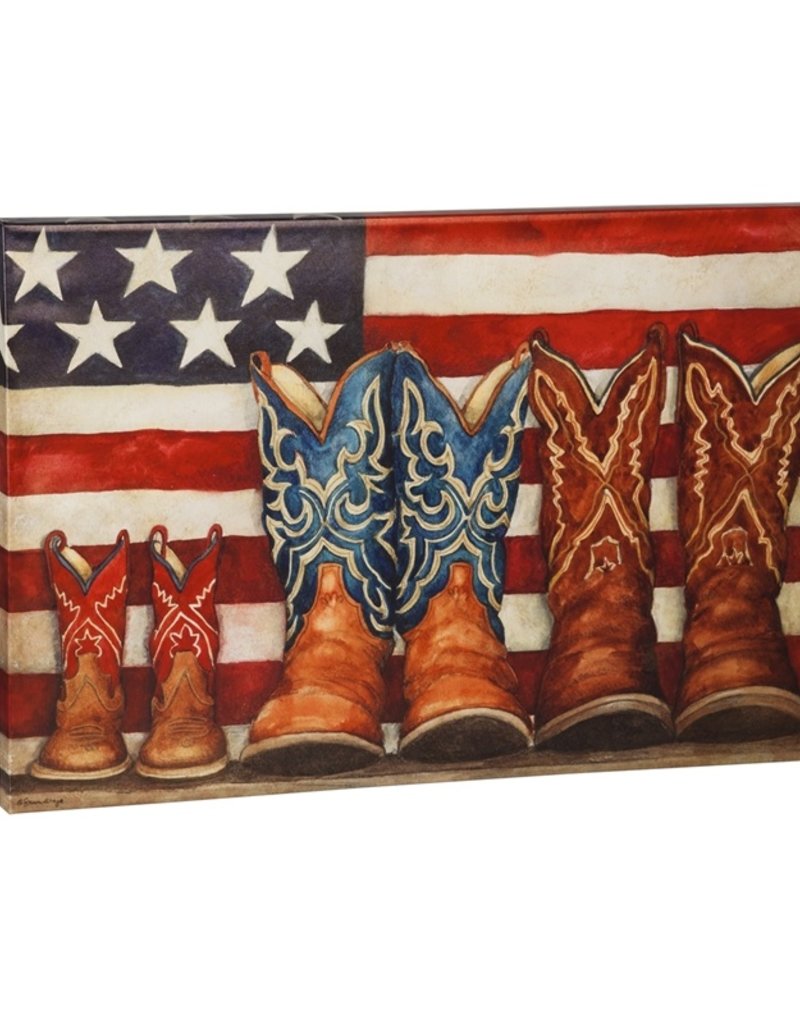 patriotic cowgirl boots