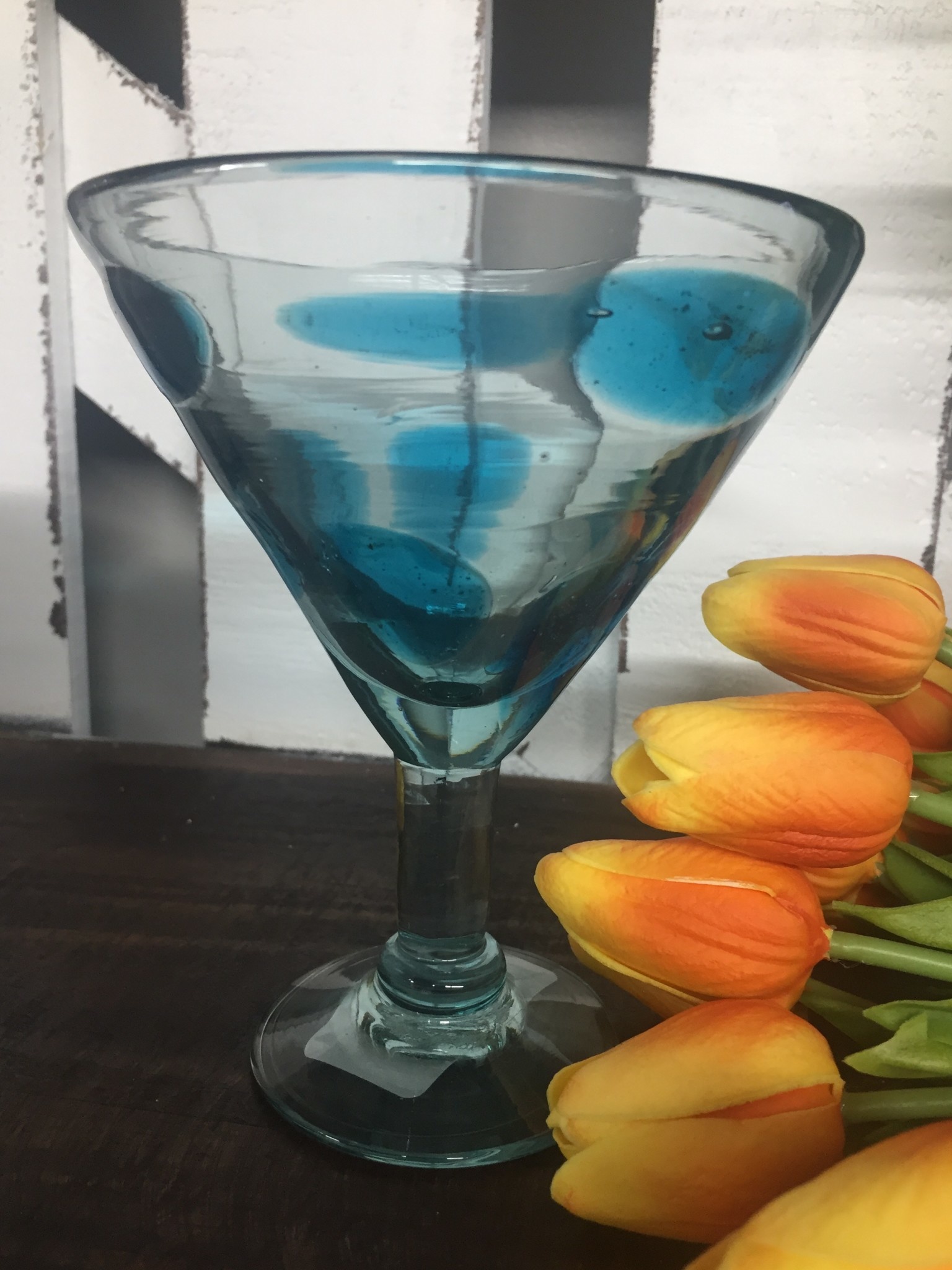 Turquoise Splash Margarita/Martini (12 oz)