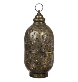 Pierced Metal Lantern - Large