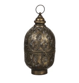 Pierced Metal Lantern - Small