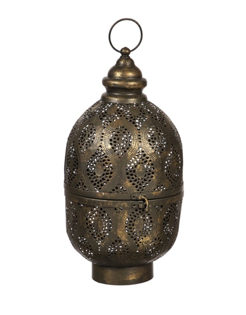 Pierced Metal Lantern - Small