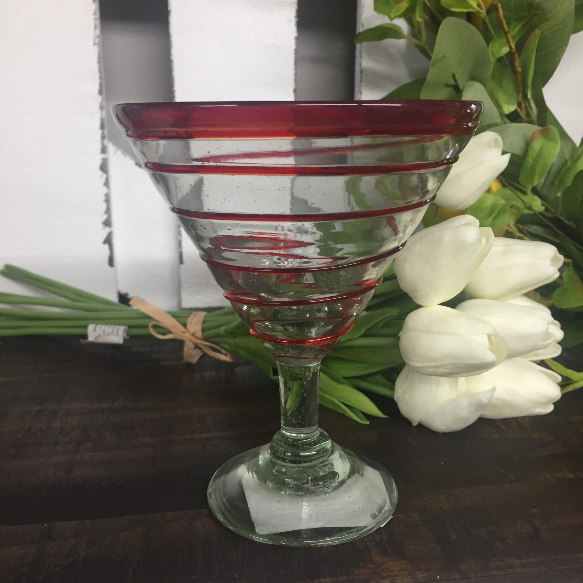 Whirl Margarita/Martini (Red Spiral) 12oz