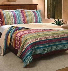 Greenland Home Southwest 3 Piece Quilt Set - Queen