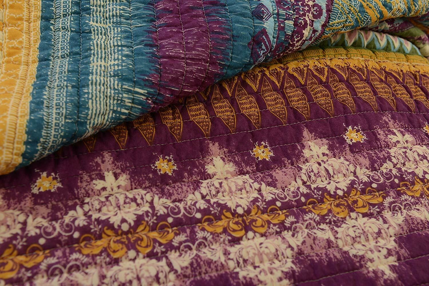 Greenland Home Southwest 3 Piece Quilt Set - Queen