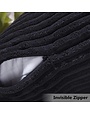 Corduroy Pillow 26" x 26" - Black