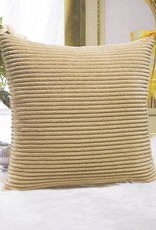 Corduroy Pillow 26" x 26" - Taupe