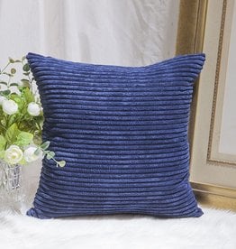 Corduroy Pillow 26" x 26" - Navy