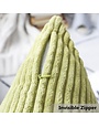 Corduroy Pillow 26" x 26" - Green